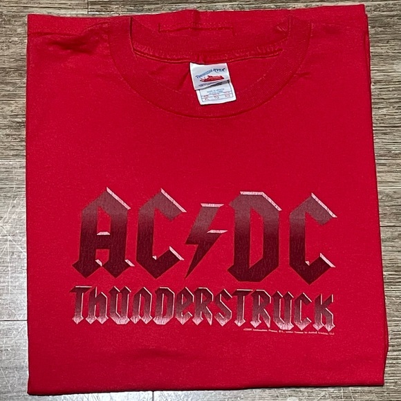 Vintage 2005 AC/DC Thunderstruck T-Shirt - Picture 2 of 3